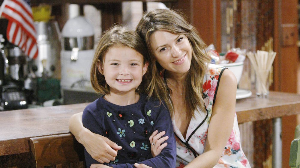 the young and the restless, chloe mitchell, delia abbott