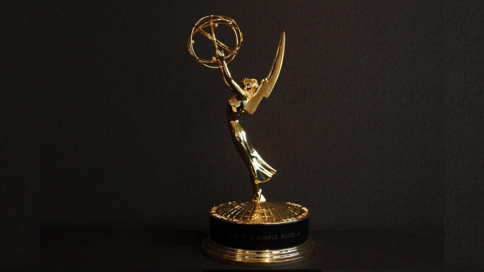 Daytime Emmy trophy