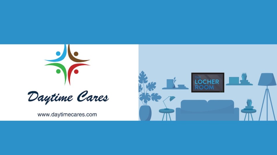 Daytime Cares Locher Room logos