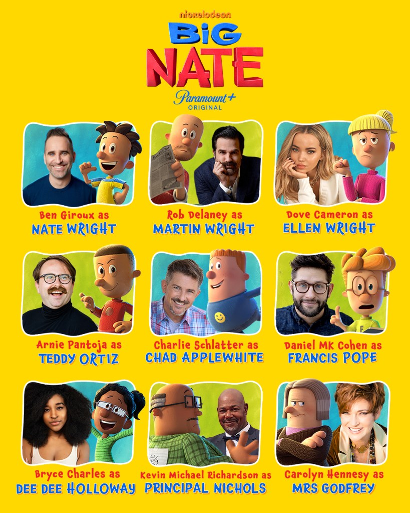 Big Nate series cast