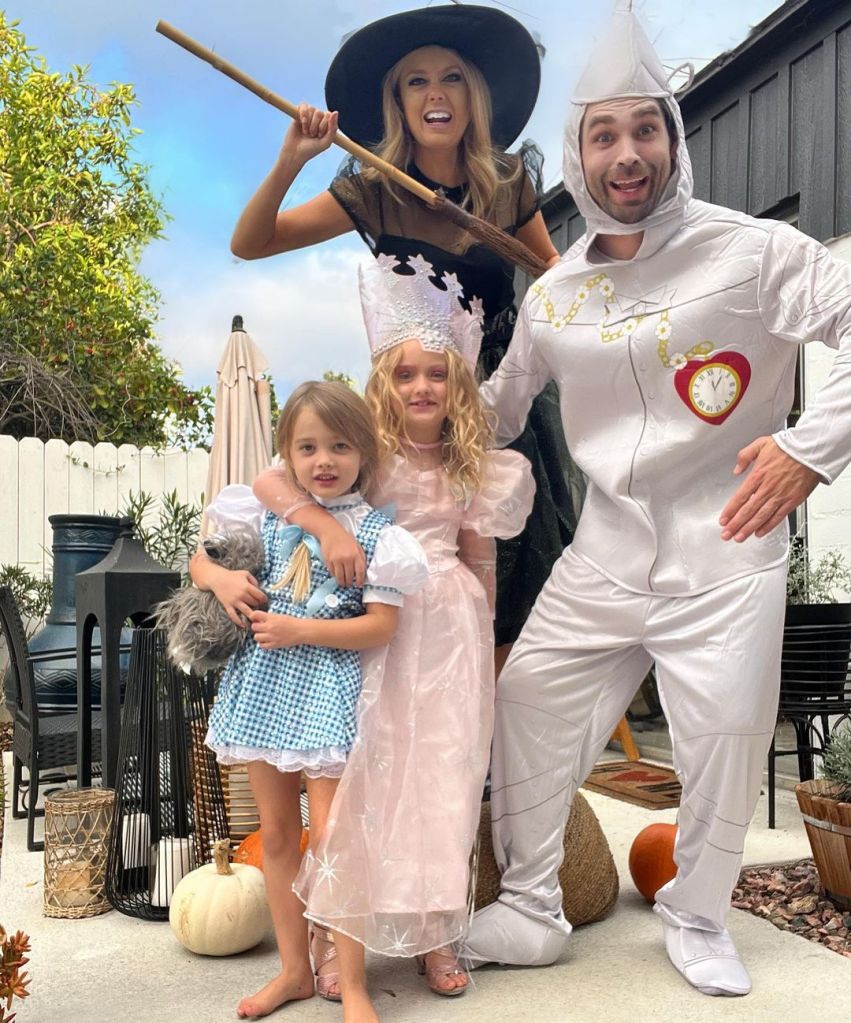 Melissa Ordway family Halloween 2022